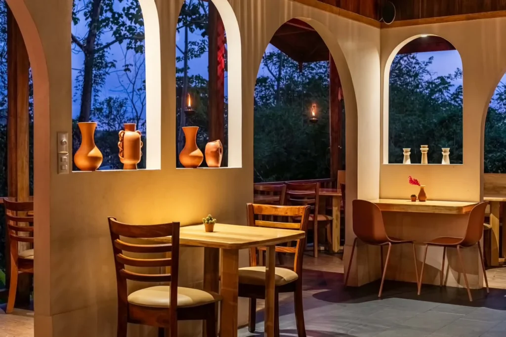 Arched Nook Terracotta Vases