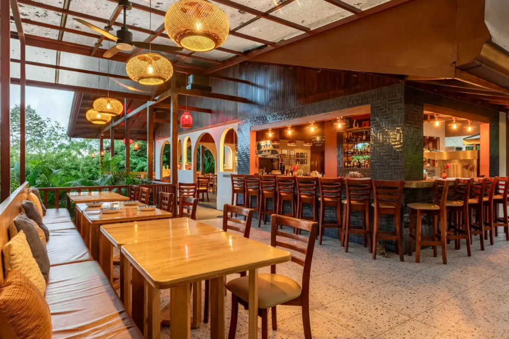 Patio Lounge Rattan Pendants
